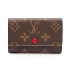 Louis Vuitton Key Case Multicles 6 Monogram Fuchsia Key Holder