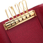 Louis Vuitton Key Case Multicles 6 Monogram Fuchsia Key Holder — view 7