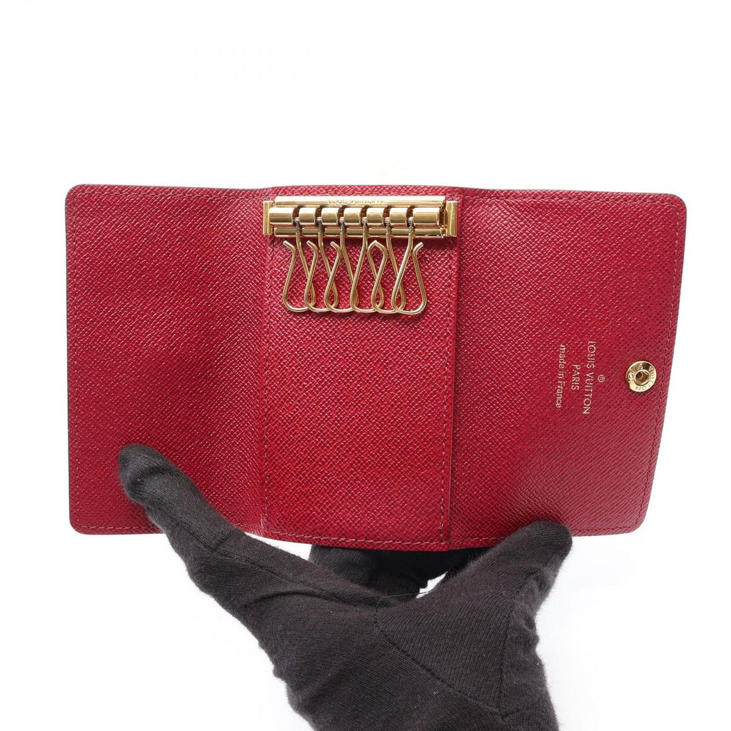 Louis Vuitton Key Case Multicles 6 Monogram Fuchsia Key Holder — view 3