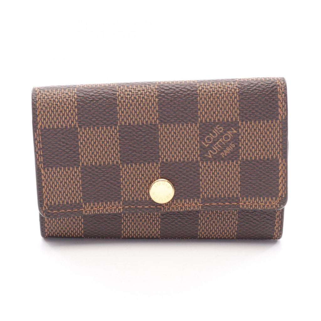 Louis Vuitton Key Case Multicles 6 Damier Ebene Key Holder