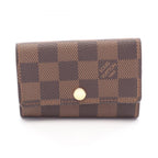 Louis Vuitton Key Case Multicles 6 Damier Ebene Key Holder