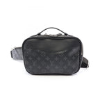 Louis Vuitton Waist Bag Monogram Eclipse Leather