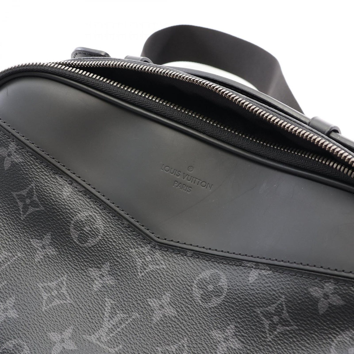 Louis Vuitton Waist Bag Monogram Eclipse Leather — view 8