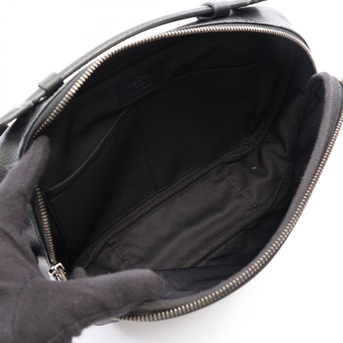 Louis Vuitton Waist Bag Monogram Eclipse Leather — view 3