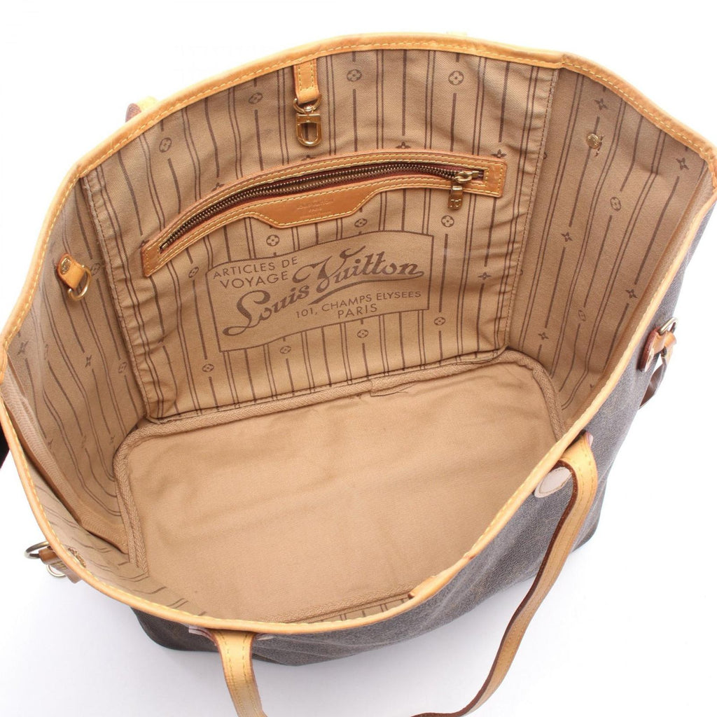 Louis Vuitton Tote Bag Neverfull MM Monogram Leather — view 3