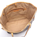 Louis Vuitton Tote Bag Neverfull MM Monogram Leather — view 3