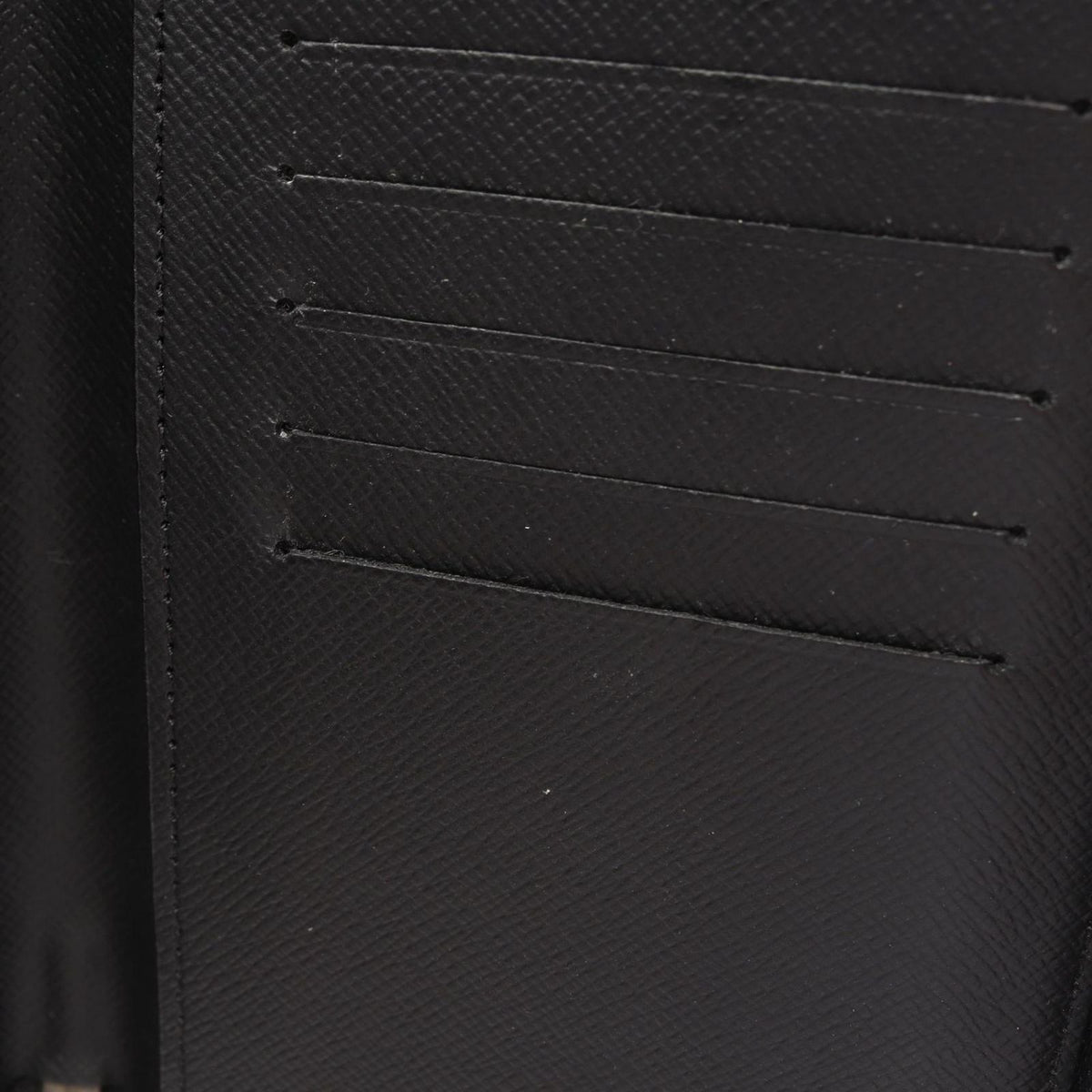 Louis Vuitton Round Wallet Zippy Vertical Monogram Eclipse Leather — view 7