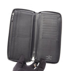 Louis Vuitton Round Wallet Zippy Vertical Monogram Eclipse Leather — view 3