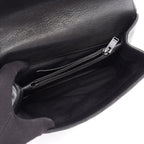 Saint Laurent Paris Handbag Carre 2-Way Black Leather Medium — view 3