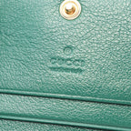 Gucci Bifold Wallet GG Marmont Green Dark Leather — view 5