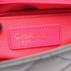 Chanel Shoulder Bag Quilted Small Flap Black Leather 2-Way Chain — view 4