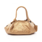 Loewe Handbag Nappa Aire Gold Leather Medium