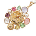 Chanel Necklace CC Logo Long Pendant