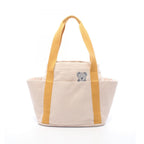 Hermes Tote Bag Diaper Passpass Koala Beige Canvas