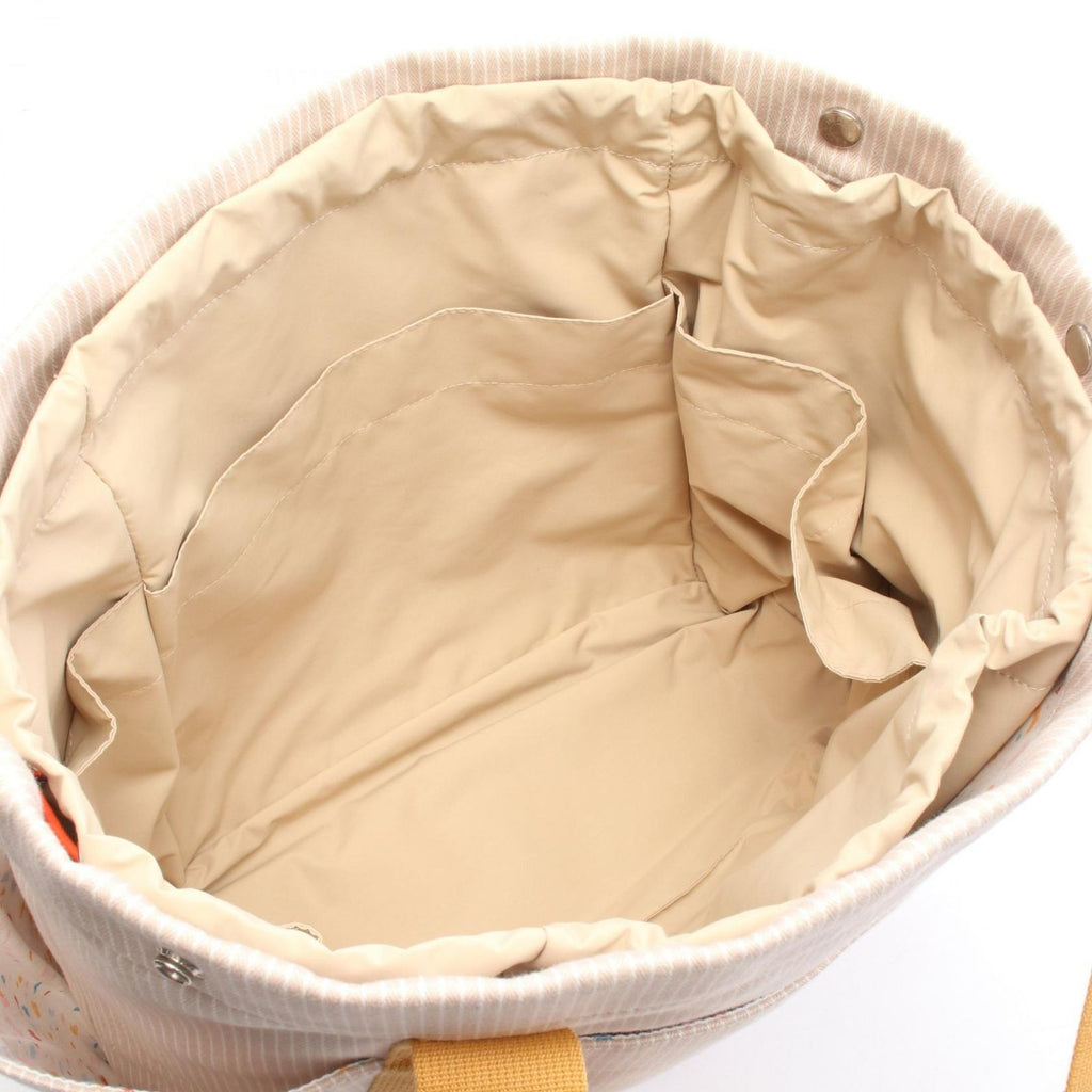 Hermes Tote Bag Diaper Passpass Koala Beige Canvas — view 3