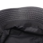 Prada Hat Triangle Logo Bucket Nylon Hat — view 6