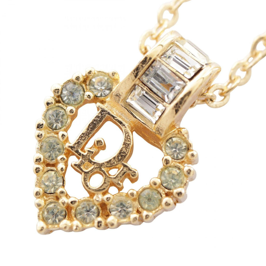 Dior Necklace Heart Logo