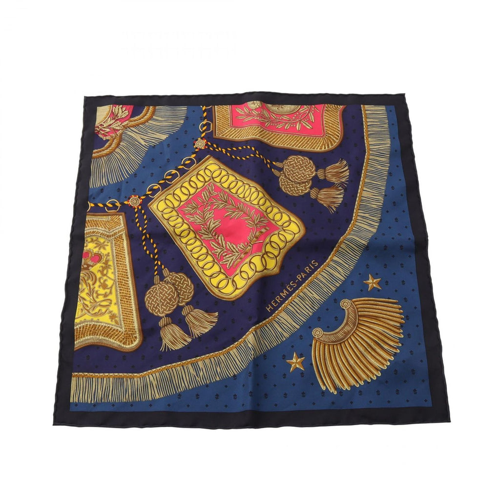 Hermes Scarf Petit Carre 45 Poste Et Cavalerie Silk