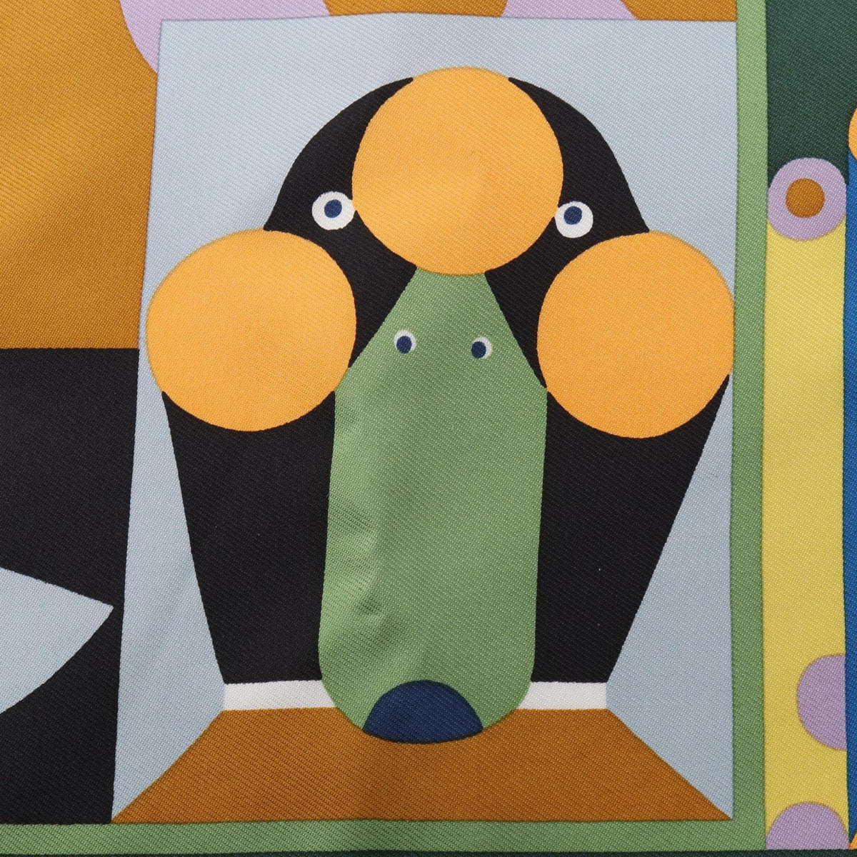 Hermes Scarf Petit Carre 45 Parade en Fanfare Silk — view 4