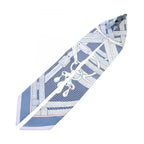 Hermes Scarf Twilly Mors a Jouets Chemise Ribbon Blue Silk — view 2