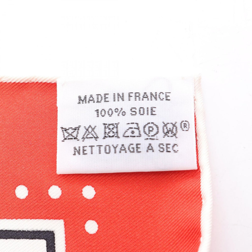 Hermes Scarf Carre 55 Paris Qui Roule Silk — view 3