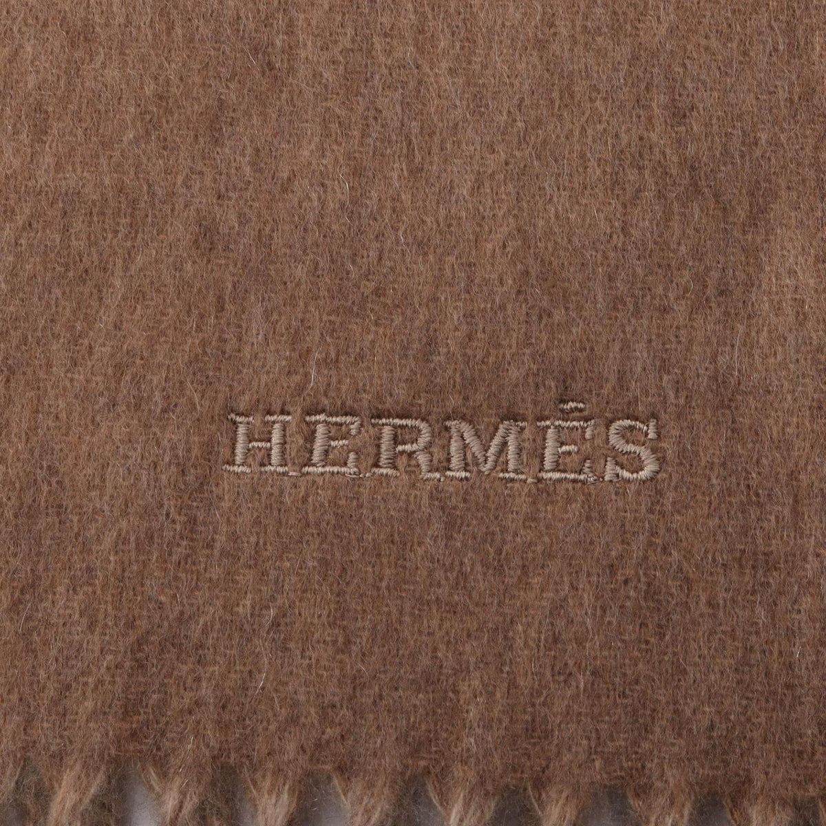 Hermes Scarf Recto Verso Beige — view 3