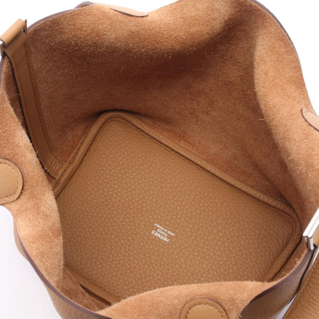 Hermes Handbag Picotin Lock PM Biscuit Leather — view 3