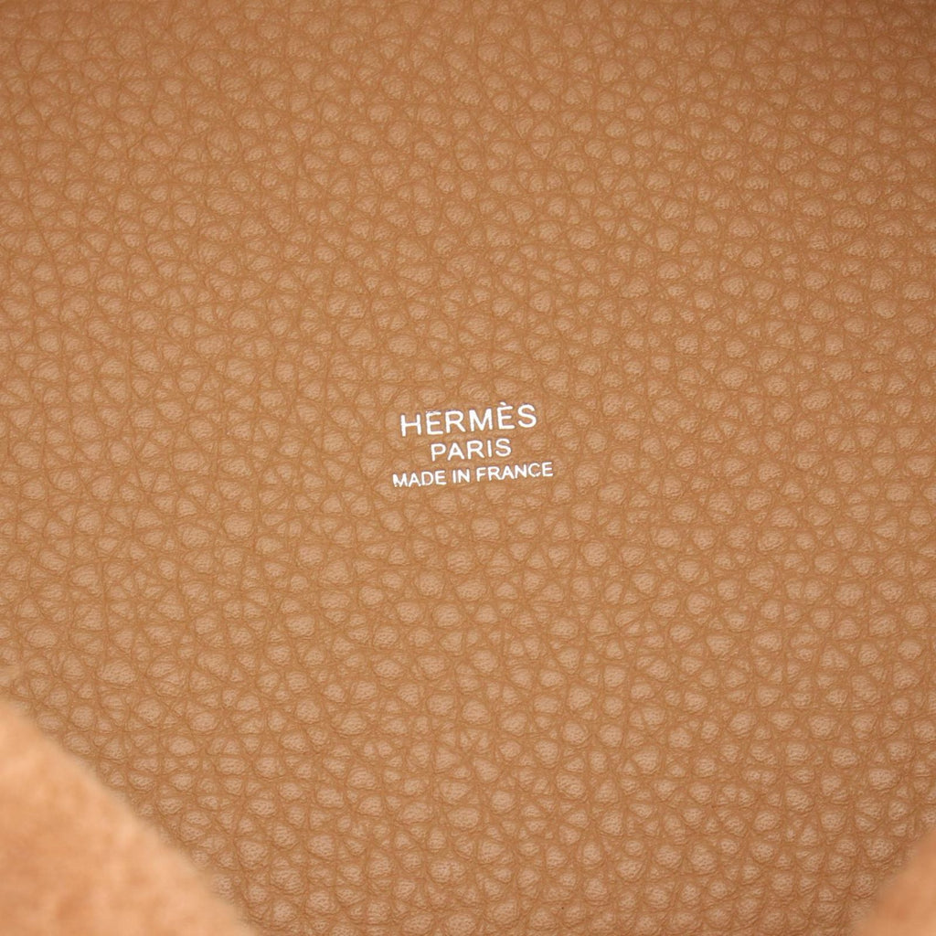 Hermes Handbag Picotin Lock PM Biscuit Leather — view 4