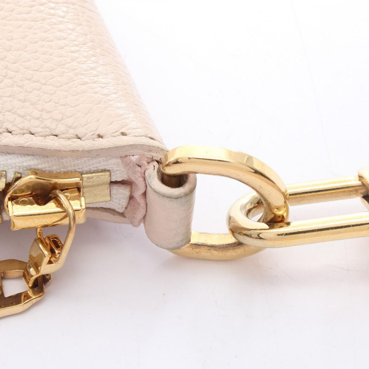 Louis Vuitton Handbag Bagatelle NM 2-Way Rose Beige Leather — view 7