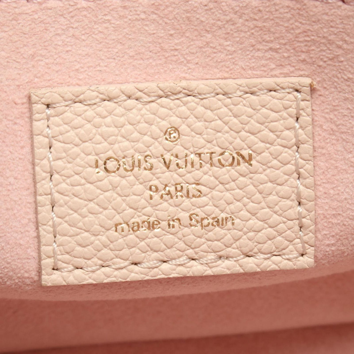 Louis Vuitton Handbag Bagatelle NM 2-Way Rose Beige Leather — view 4