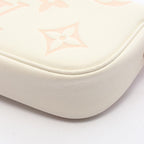 Louis Vuitton Shoulder Bag Wallet on Chain Ivy 2-Way Latte White Chamalou Pink — view 5