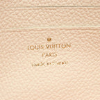Louis Vuitton Shoulder Bag Wallet on Chain Ivy 2-Way Latte White Chamalou Pink — view 4