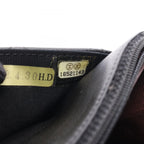 Chanel Shoulder Bag Quilted Black Lambskin Chain Wallet — view 5