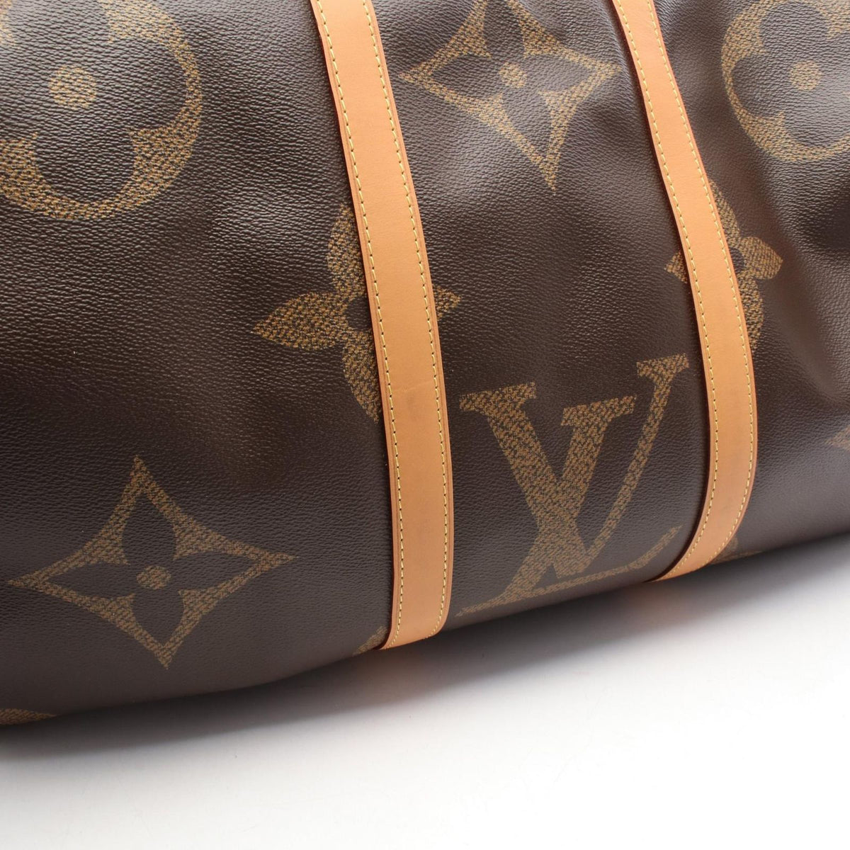 Louis Vuitton Boston Bag Keepall Bandouliere 50 Leather 50 — view 6