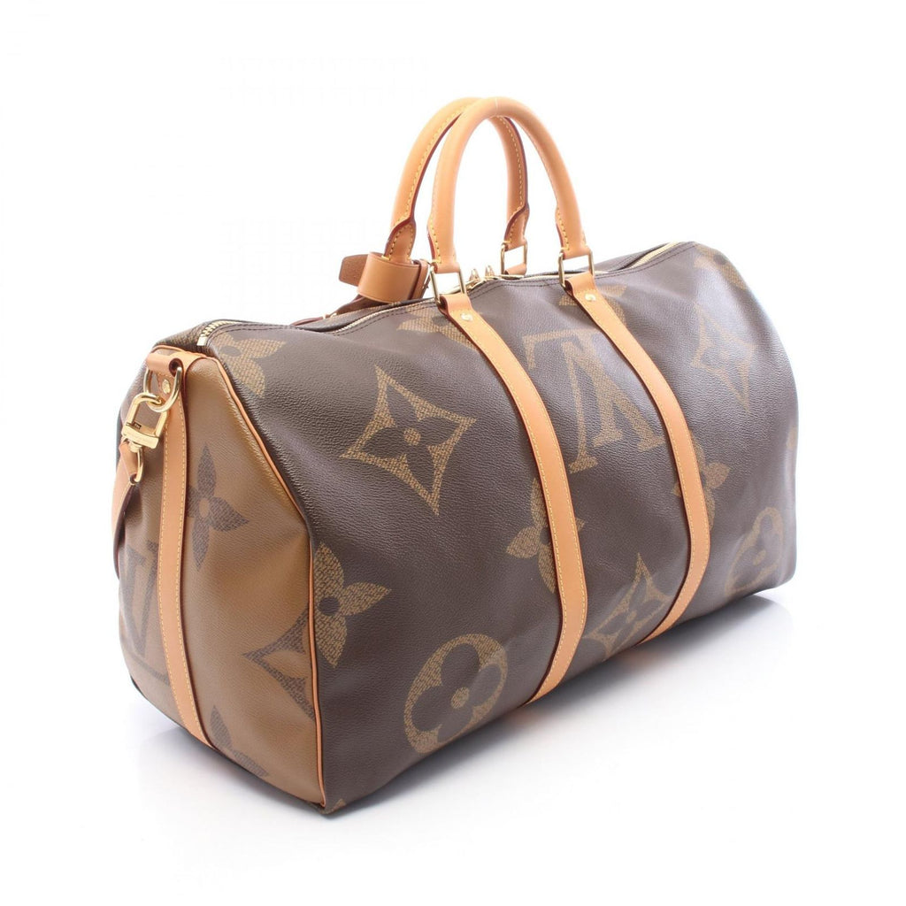 Louis Vuitton Boston Bag Keepall Bandouliere 50 Leather 50 — view 2