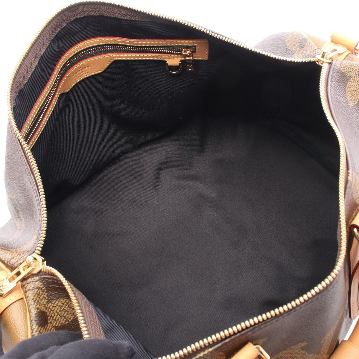 Louis Vuitton Boston Bag Keepall Bandouliere 50 Leather 50 — view 3