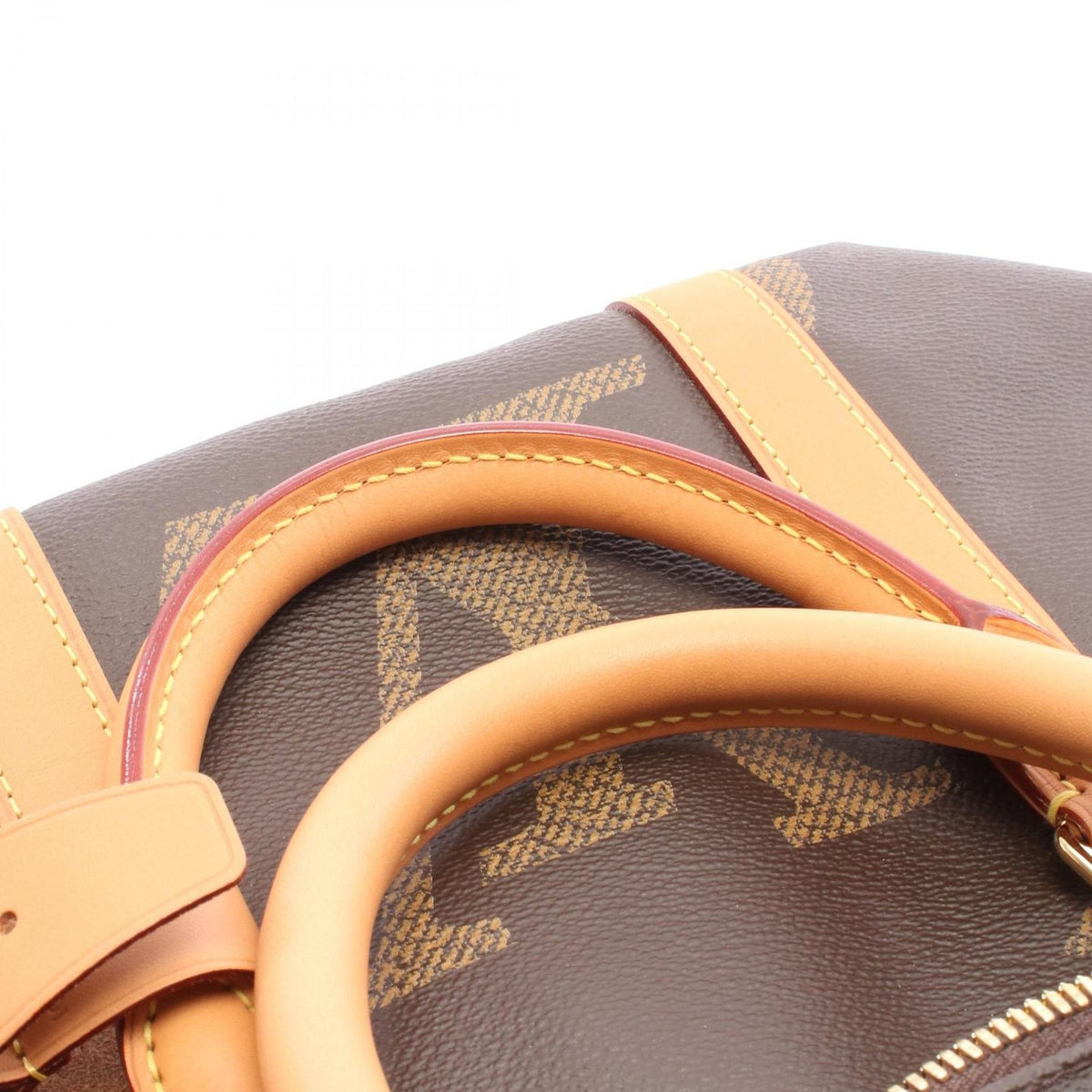 Louis Vuitton Boston Bag Keepall Bandouliere 50 Leather 50 — view 7