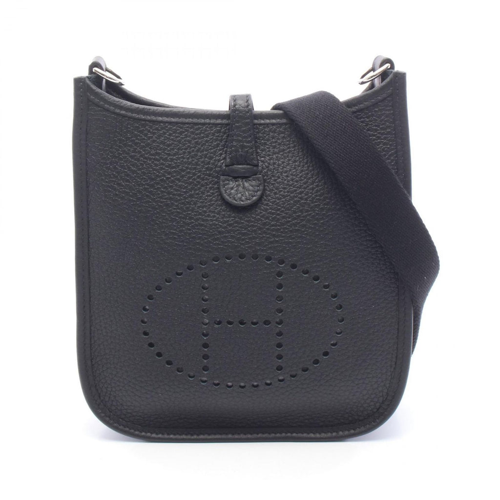 Hermes Shoulder Bag Evelyne TPM Black Amazon