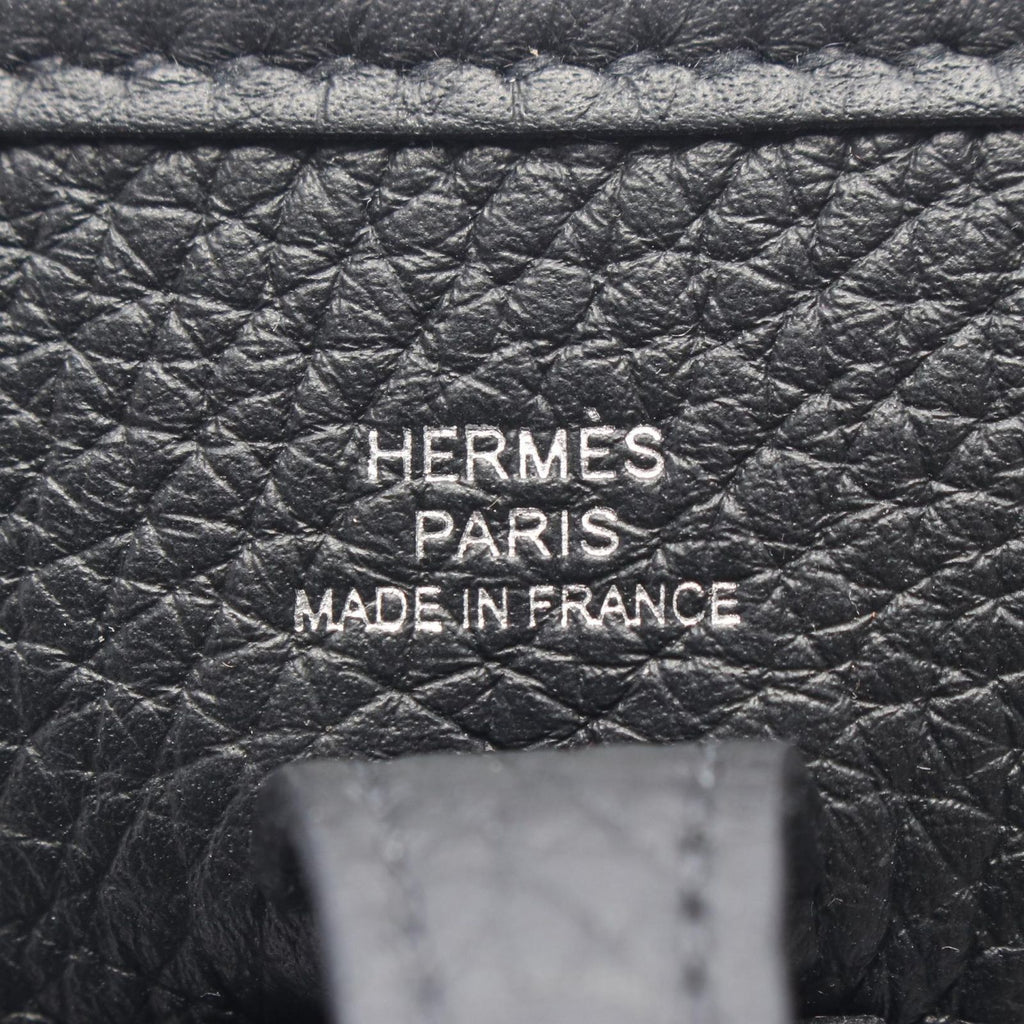 Hermes Shoulder Bag Evelyne TPM Black Amazon — view 4