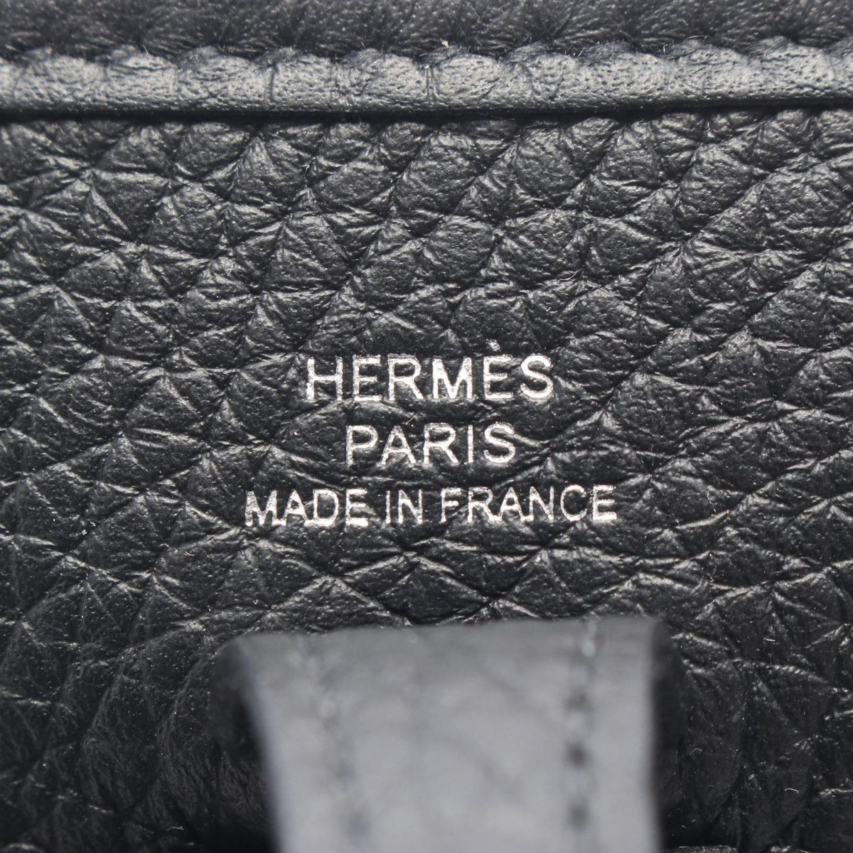Hermes Shoulder Bag Evelyne TPM Black Amazon — view 4