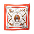 Hermes Scarf Carre 90 Equipages Silk