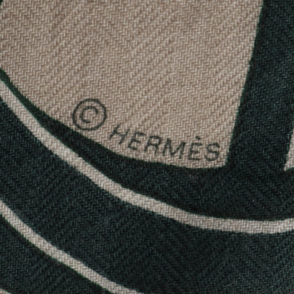 Hermes Scarf Carre Geant 140 les Roues de Phaeton Silk — view 3