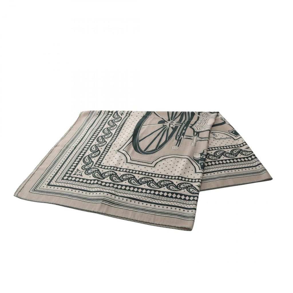 Hermes Scarf Carre Geant 140 les Roues de Phaeton Silk