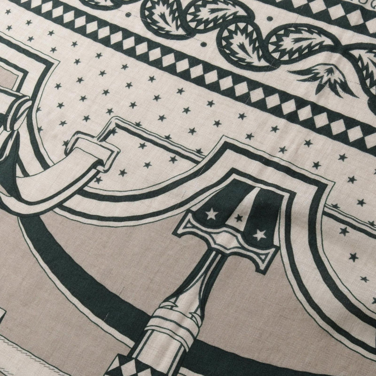 Hermes Scarf Carre Geant 140 les Roues de Phaeton Silk — view 8
