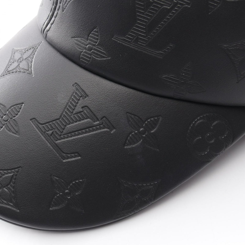 Louis Vuitton Cap Monogram Shadow Leather Cap Hat — view 8