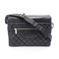Chanel Shoulder Bag Coco Cocoon Black Calfskin Leather