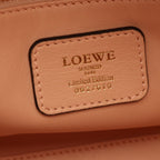 Loewe Handbag Amazona 28 Coral Pink Cream Mint Bull Leather — view 4