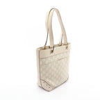 Gucci Tote Bag Guccissima Ivory Leather Horsebit — view 2