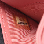 Chanel Card Case Quilted Pink Lambskin — view 5
