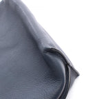 Fendi Tote Bag All in Shopping Navy Black Leather — view 7